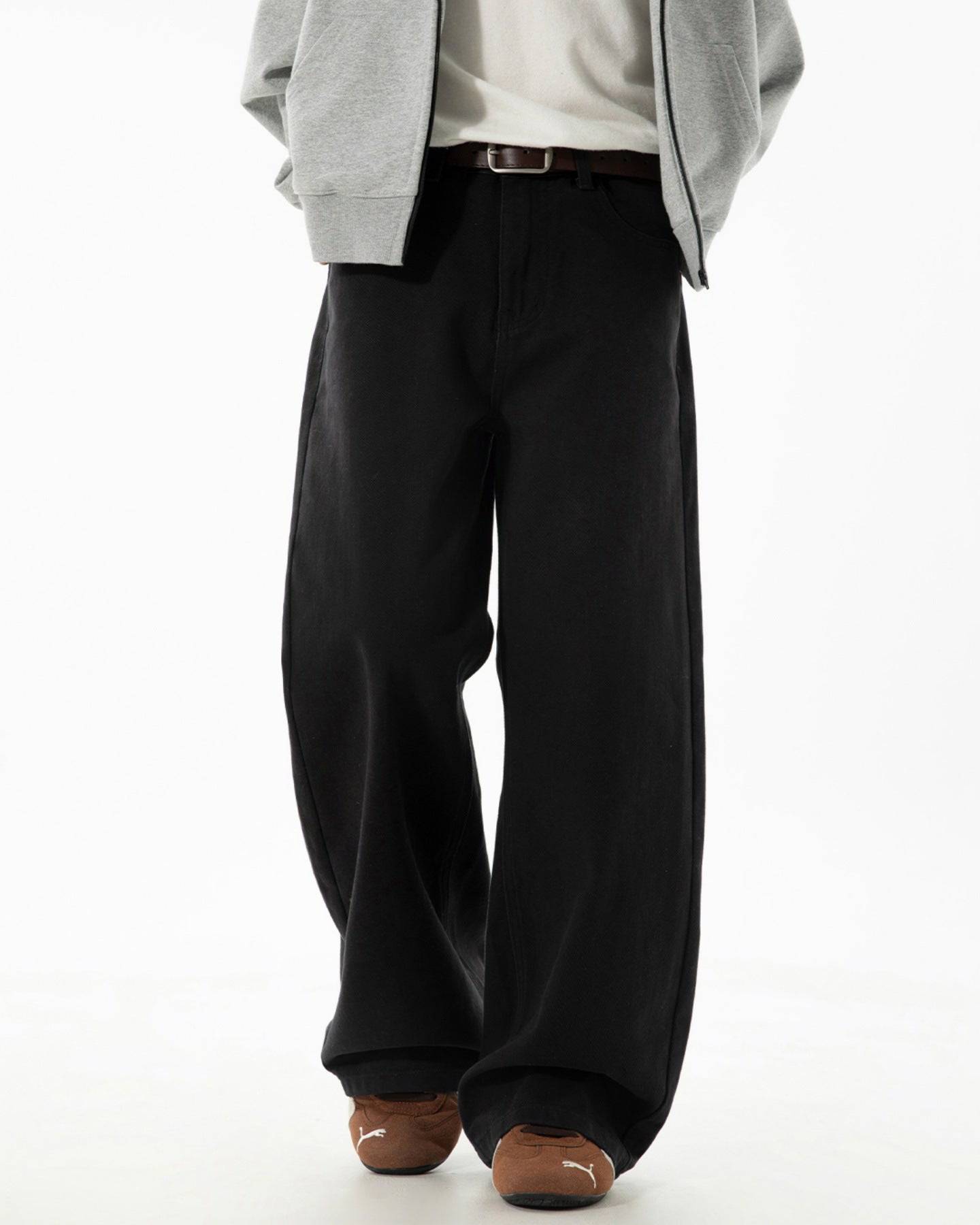 The Autumn Twill Straight Jeans