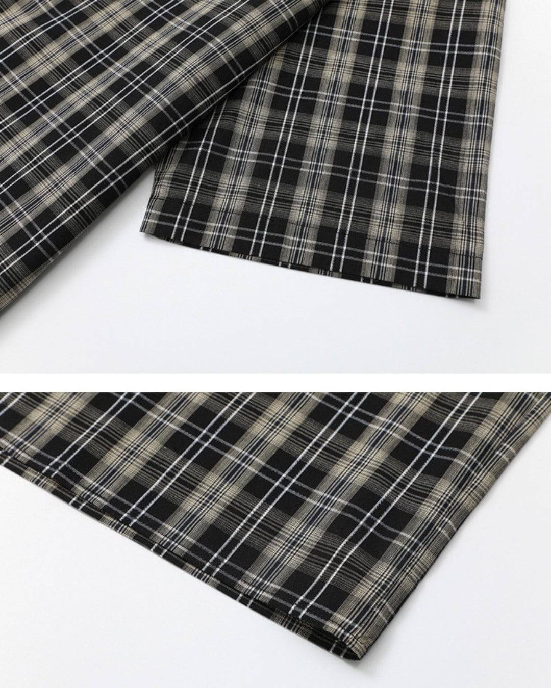 Urban Plaid Short-Sleeve Shirt