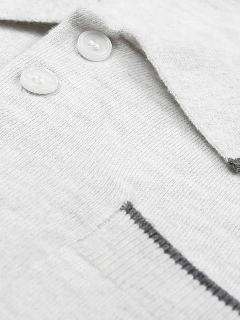 Cotton and Cashmere Blend Polo Shirt - Tour&Tate