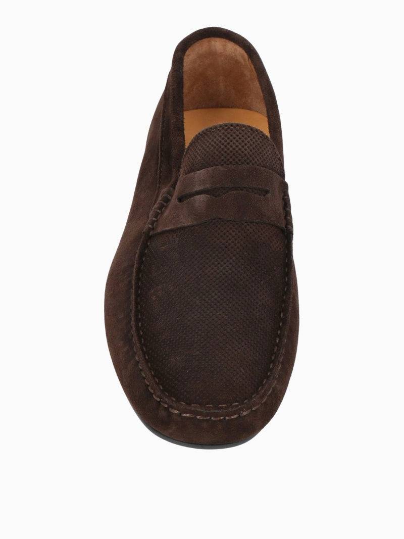 Chocolate Boat Suede loafers - Tour&Tate