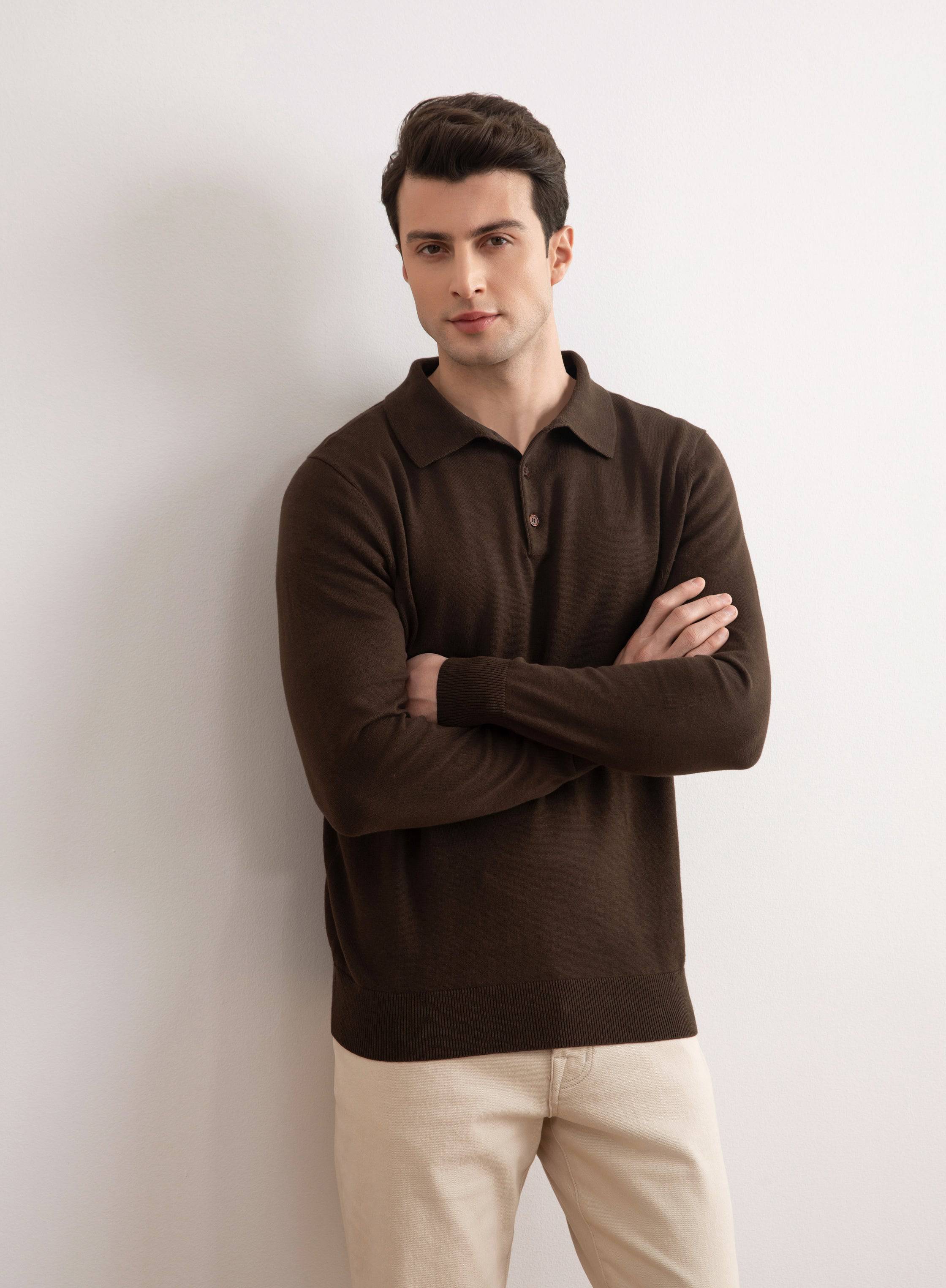 Brown Classic Polo Shirt - Tour&Tate