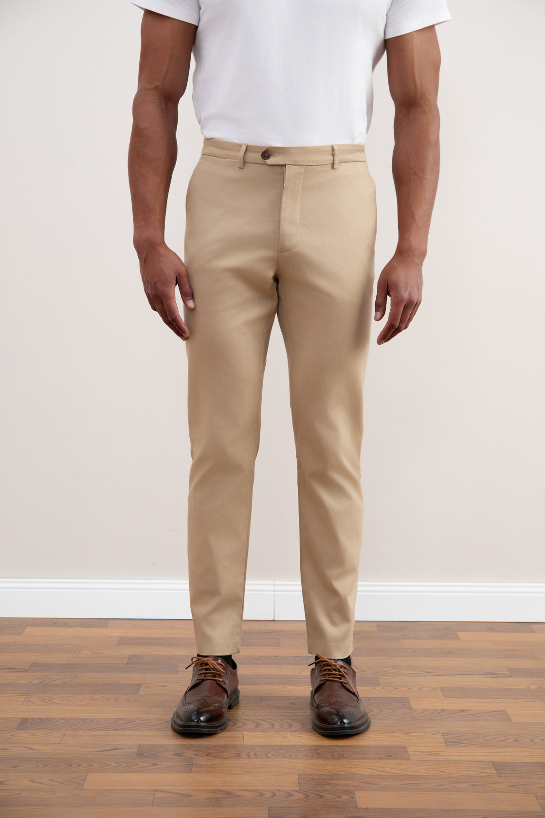 Pantalón chino recto