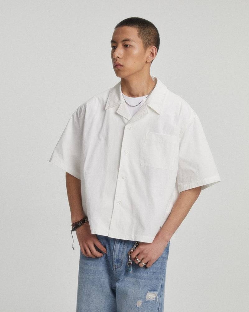 Relaxed Cuban Collar Shirt
