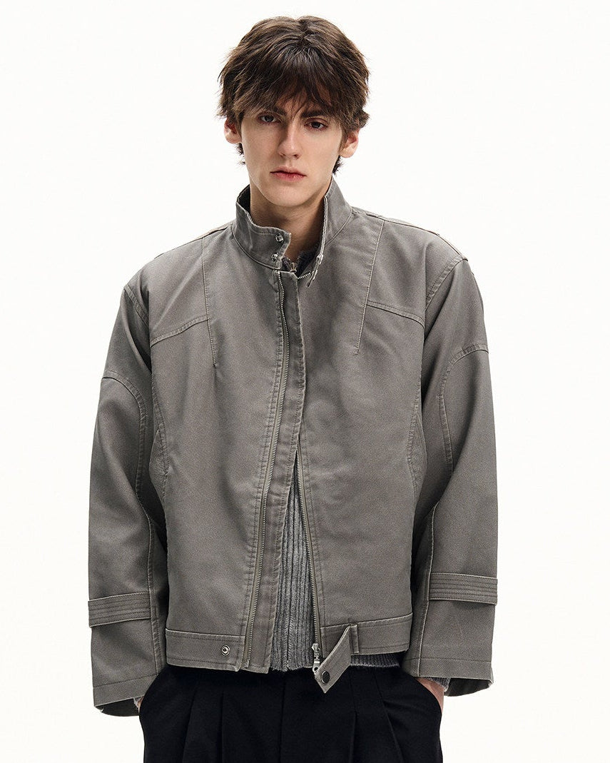 Lightweight Textured Cotton Jacket