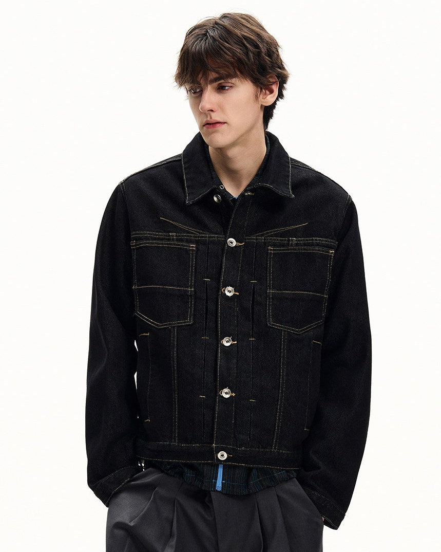 Raw Denim Trucker Jacket