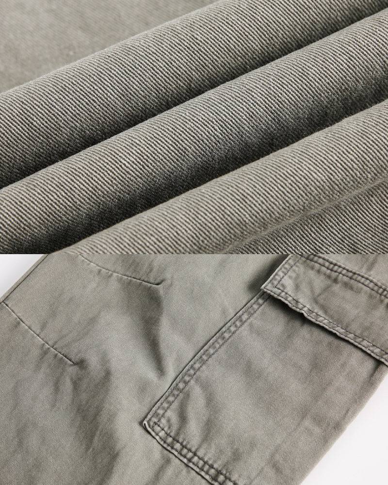 Wide Leg Cargo Jeans