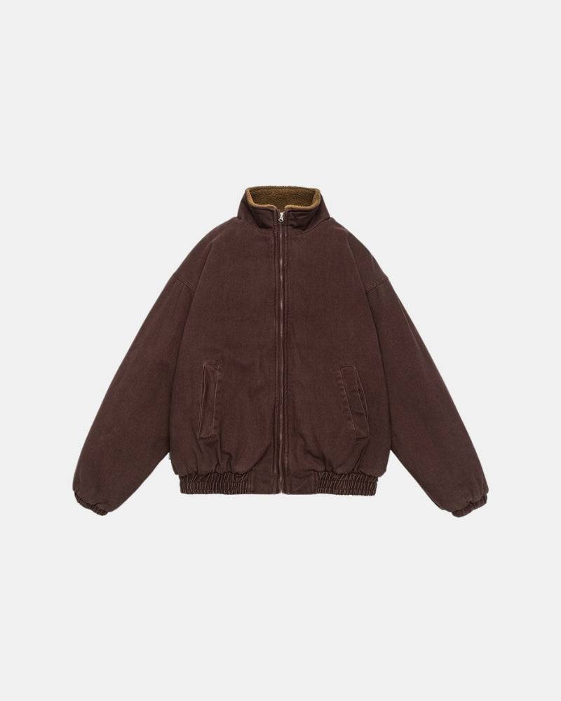 Sherpa‑Lined Bomber Jacket