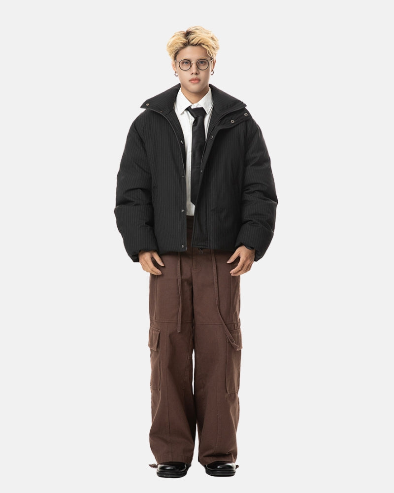 Insulated High‑Neck Puffer Jacket