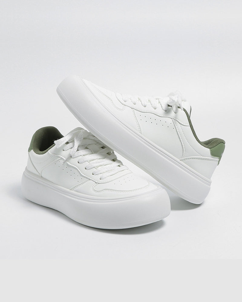 Classic Olive Court Sneakers