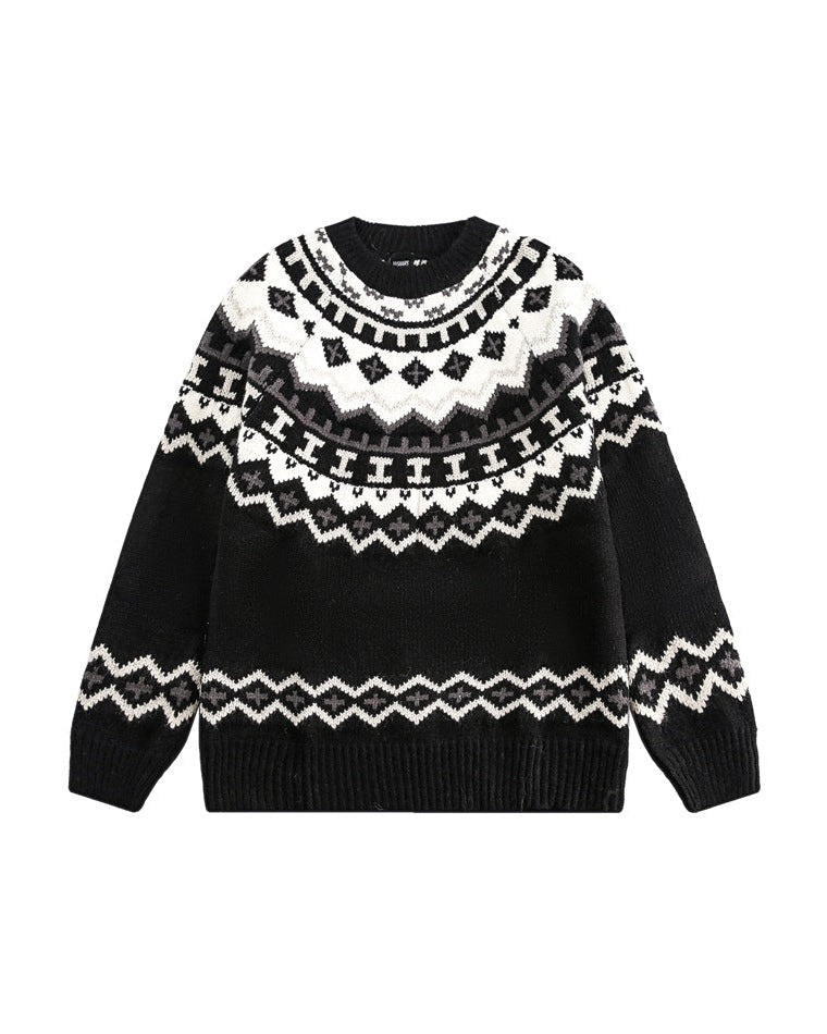 The Nordic Crest Sweater