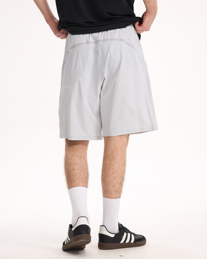 Atmungsaktive Sport Tech Fleece Short
