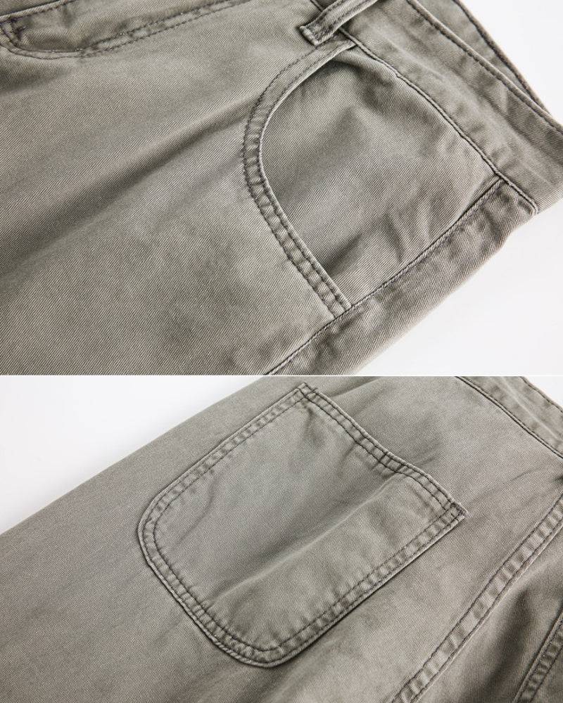 Wide Leg Cargo Jeans