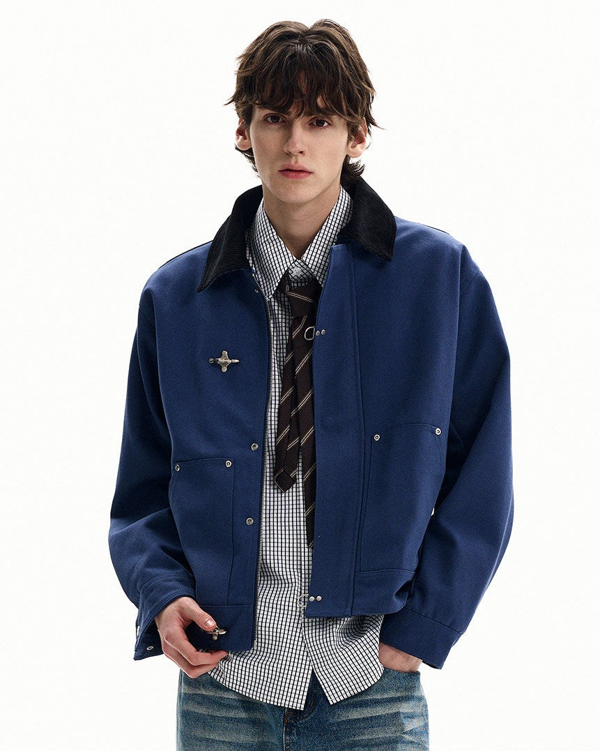 Twill Fabric Casual Jacket