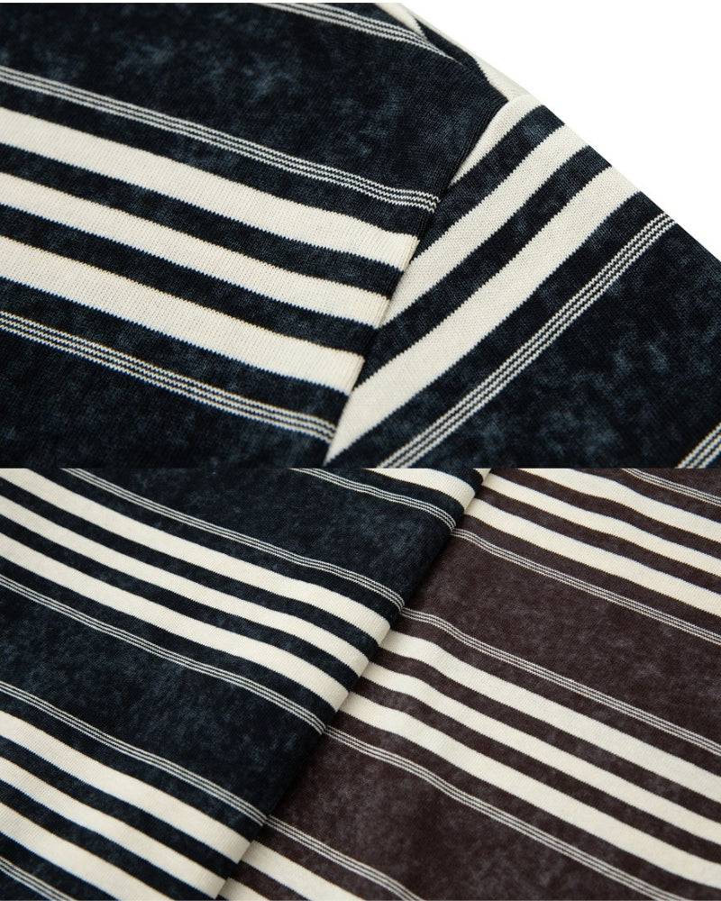 Classic Striped Crewneck T‑Shirt