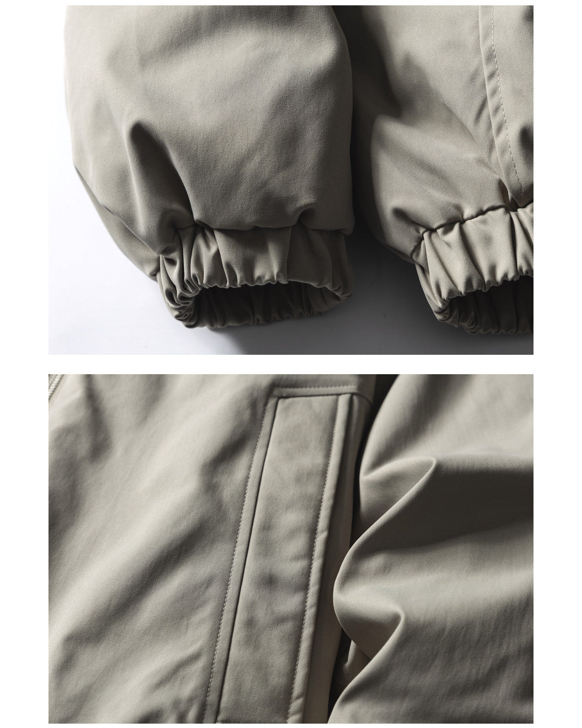 Black Padded Zip Jacket