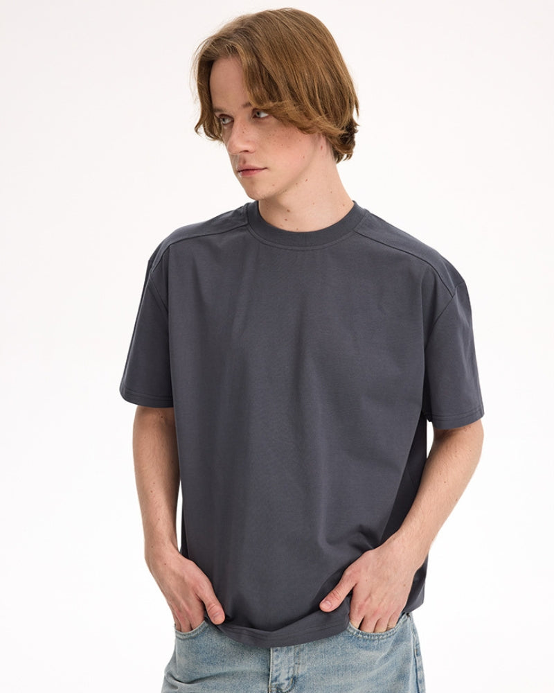 Supima Cotton T-Shirt mit Rundhalsausschnitt