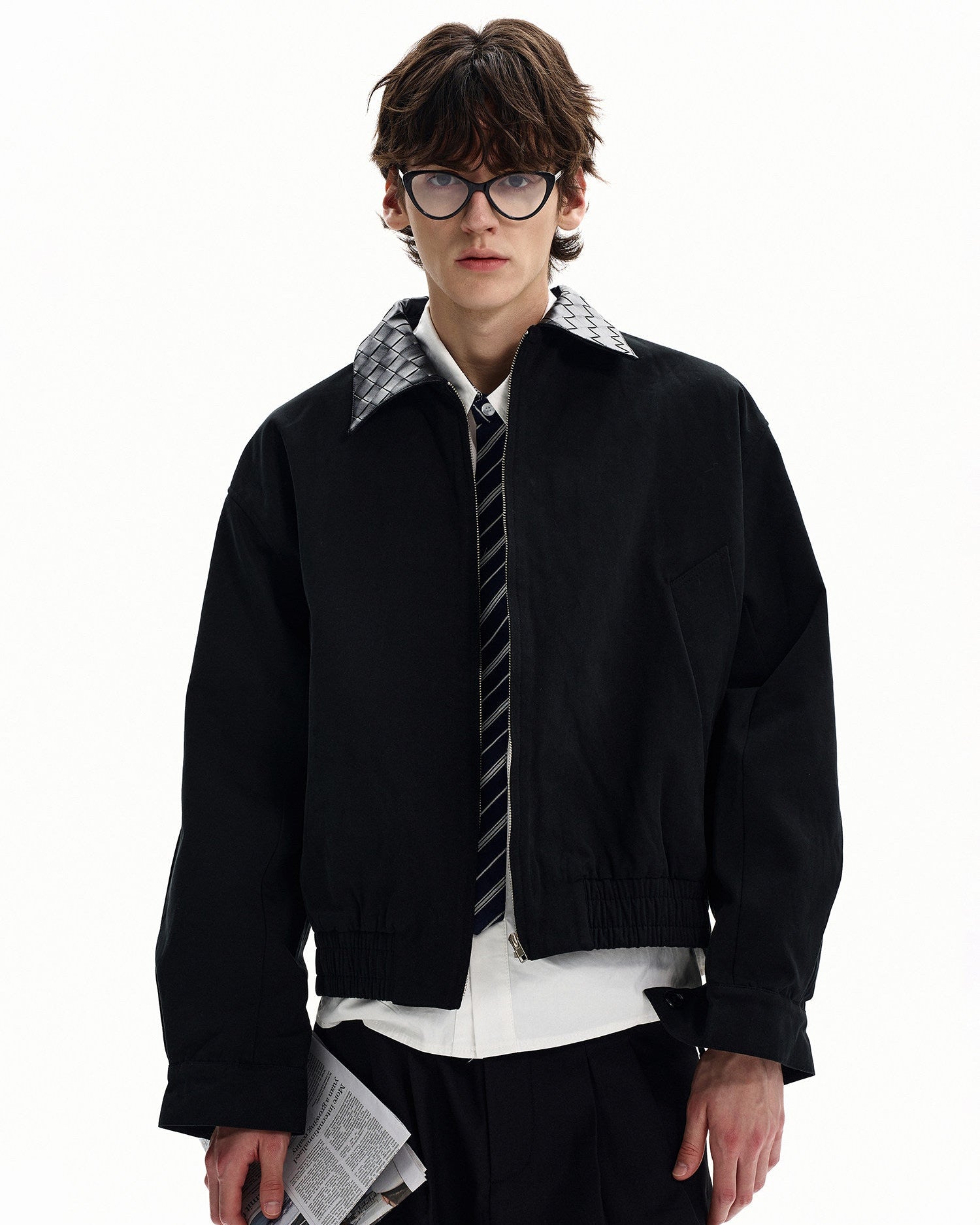 Cotton Twill Zip Jacket