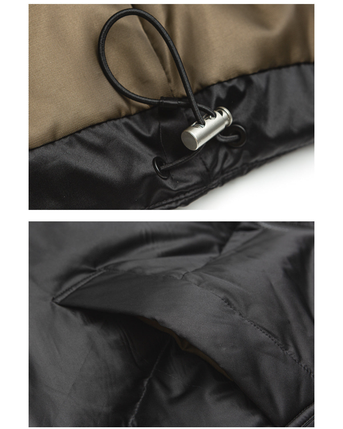 Quilted Nylon Puffer Jacket