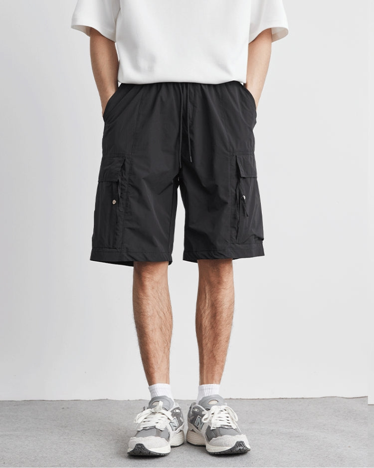 Kniehohe Cargo-Shorts