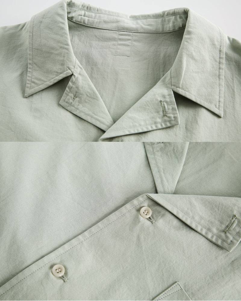 Relaxed Cuban Collar Shirt