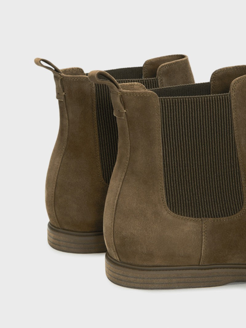 Botas Chelsea Caqui