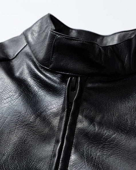 The Aurora PU Down Jacket