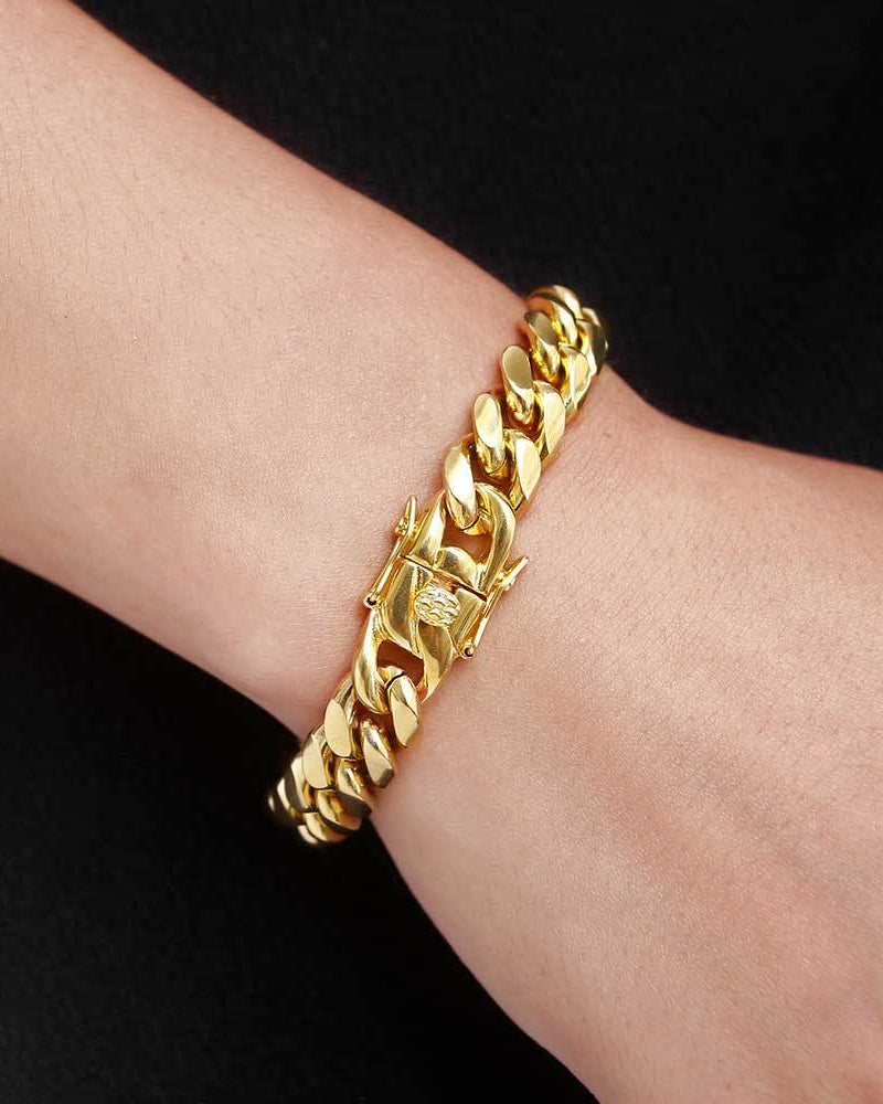 Classic Cuban Clasp Bracelet