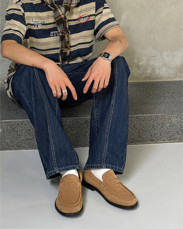 Penny Loafers aus Wildleder