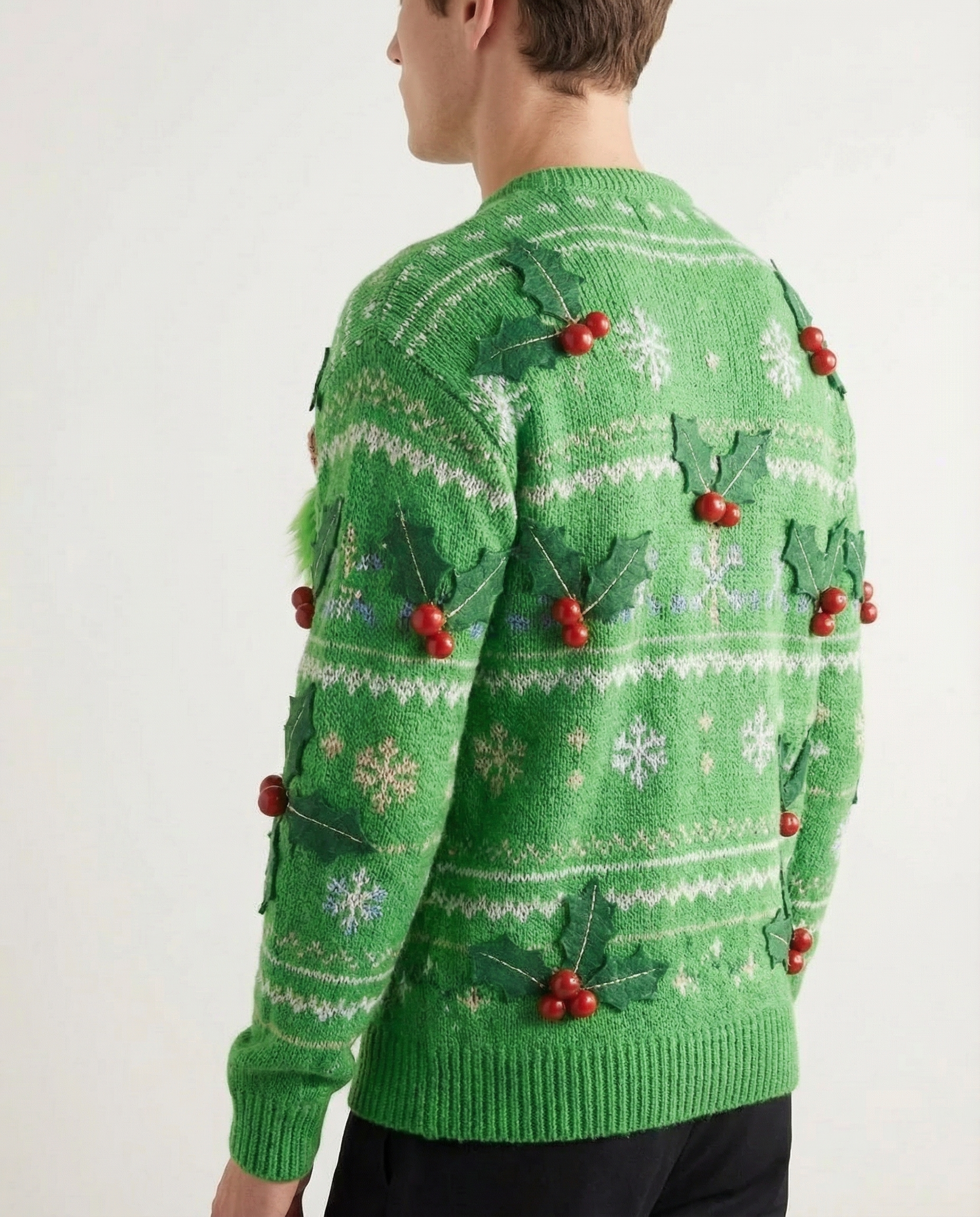 Santa Vampire Crewneck Sweater