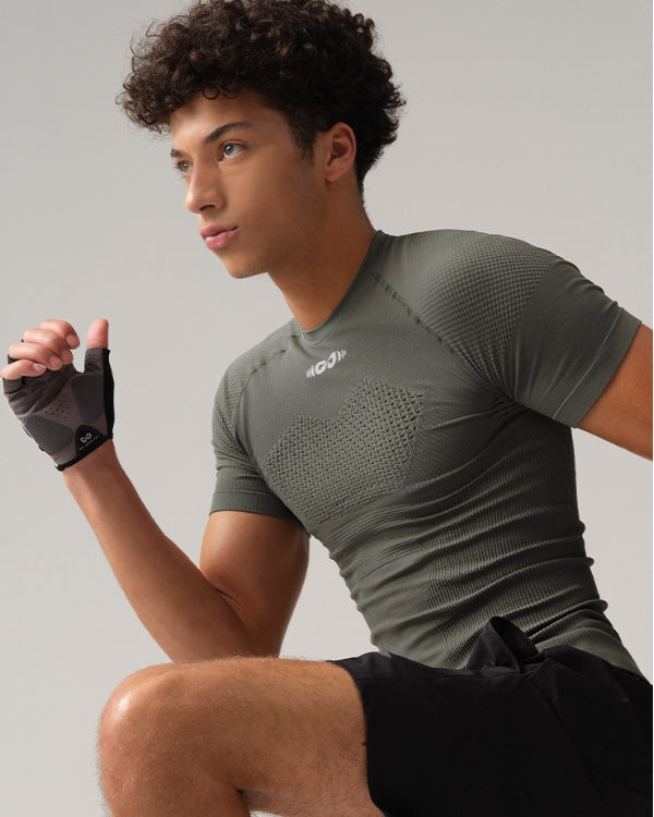 Chemise de compression sans couture AeroFlex