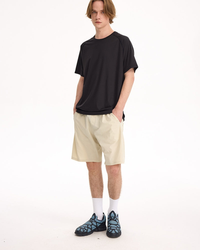 Atmungsaktive Sport Tech Fleece Short