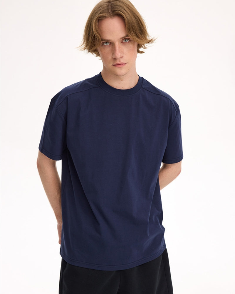 Supima Cotton T-Shirt mit Rundhalsausschnitt