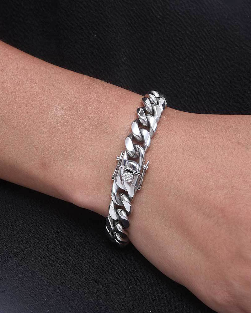 Classic Cuban Clasp Bracelet