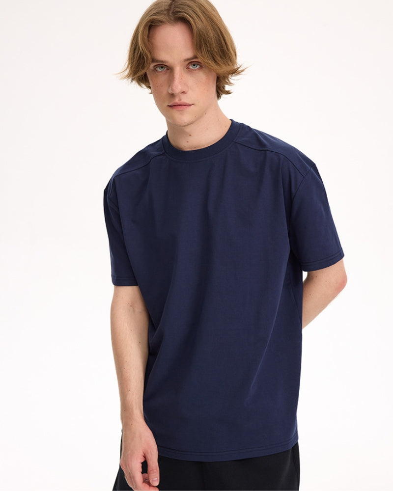 Supima Cotton T-Shirt mit Rundhalsausschnitt