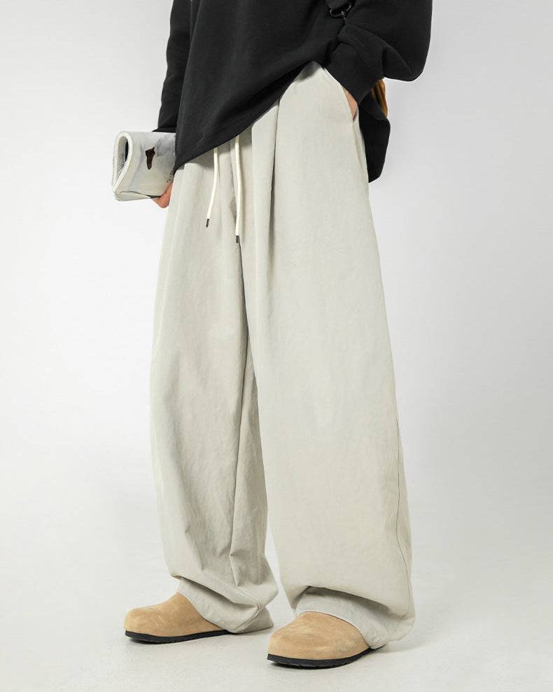 The Contour Pleat Drawstring Trousers