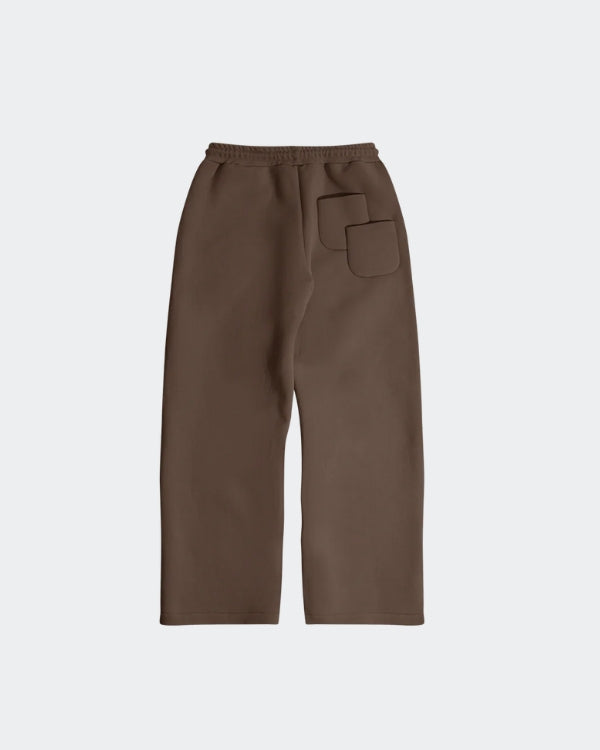 Jogging oversize à jambes larges