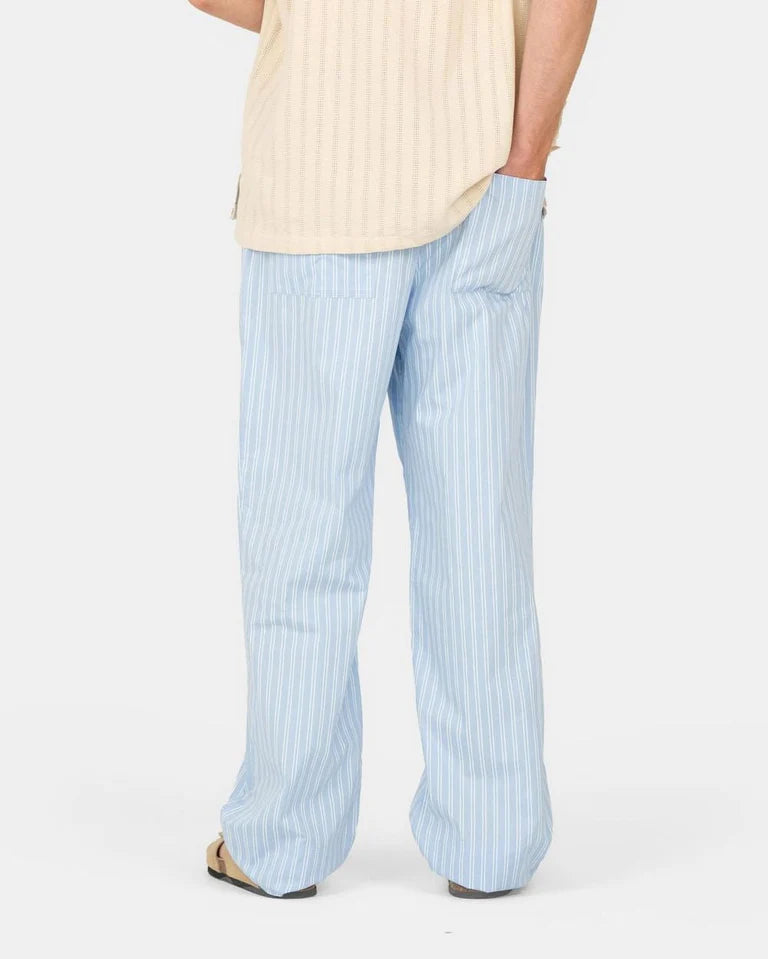 Light Blue Pyjamas Pants STRIPED