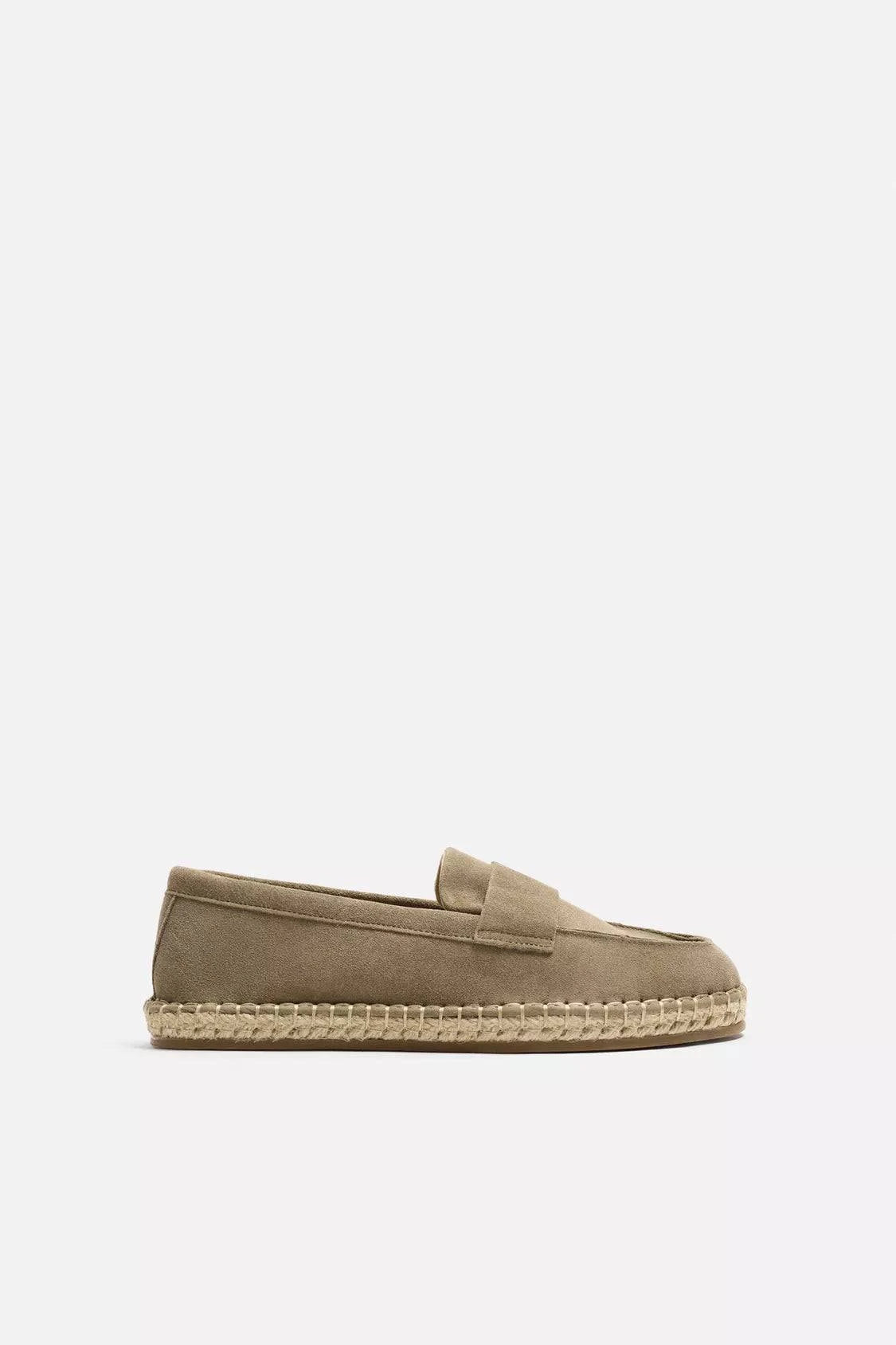 Suede Moccassin Espadrilles - Tour&Tate
