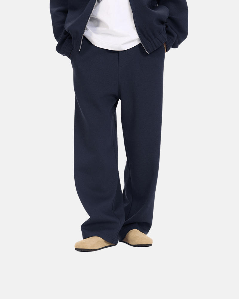 Zip‑Up Hoodie and Wide‑Leg Pants Set