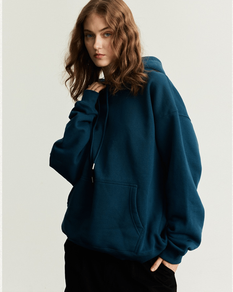 Oversized Hoodie with Drawstrings