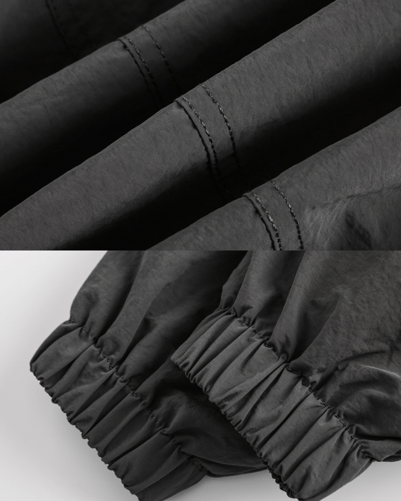 Two‑Tone Zip Windbreaker