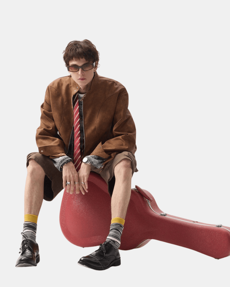 Stand‑Collar Jacket