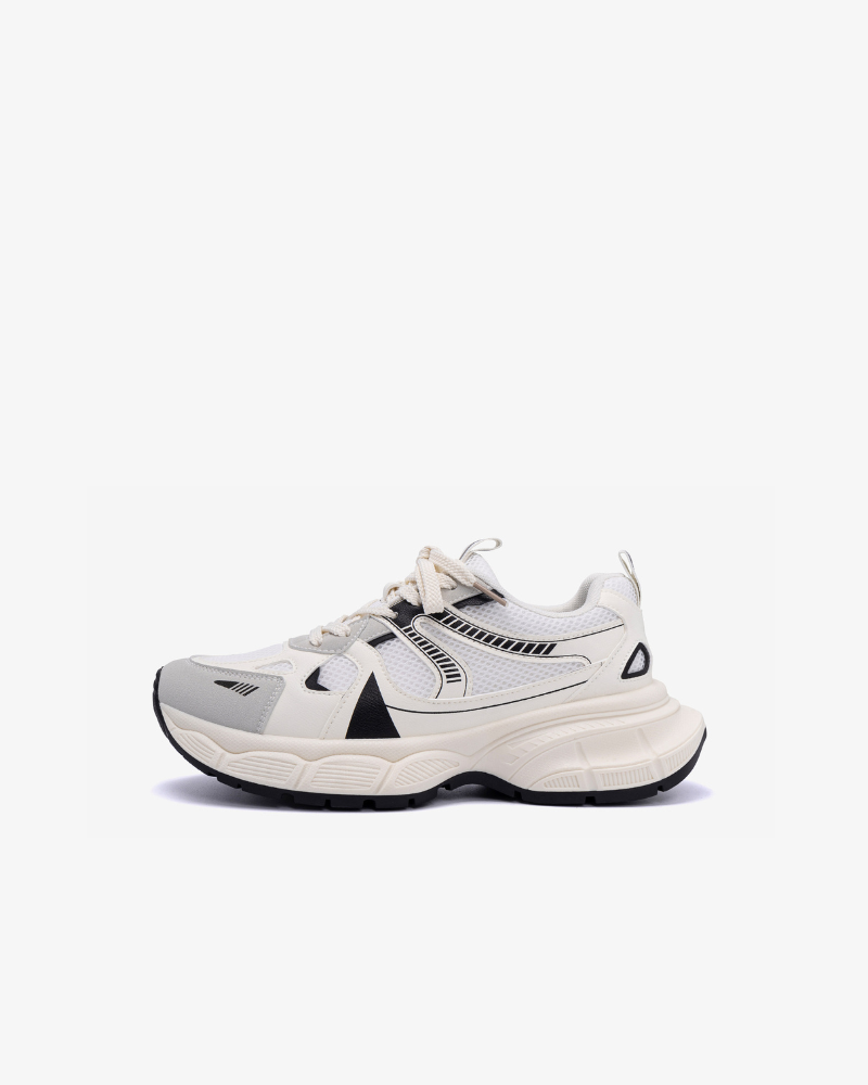 Mesh-Panel-Trail-Sneakers