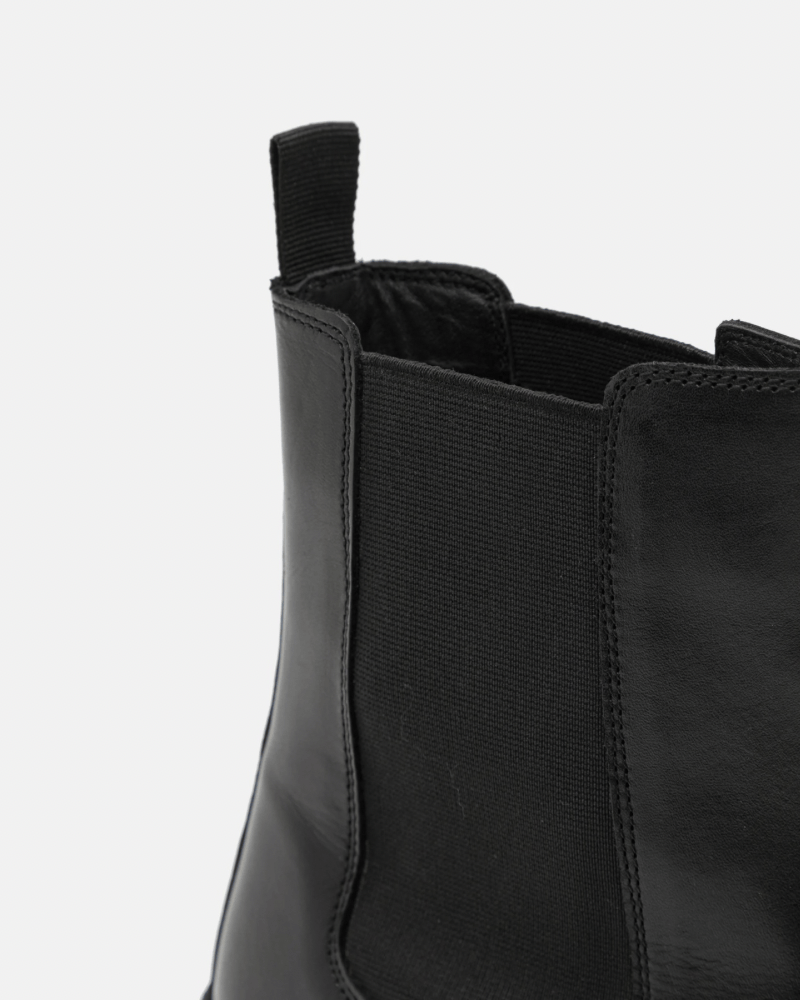Laceless ankle boots - Black