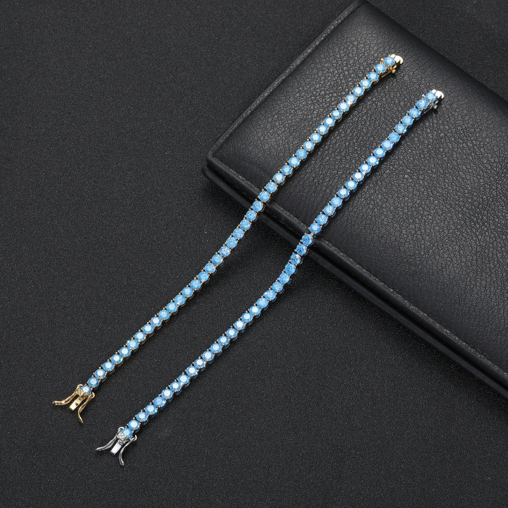 Ocean Tennis Bracelet