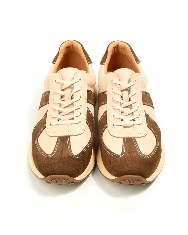 Der Sahara Wildleder & Leder Runner Sneaker