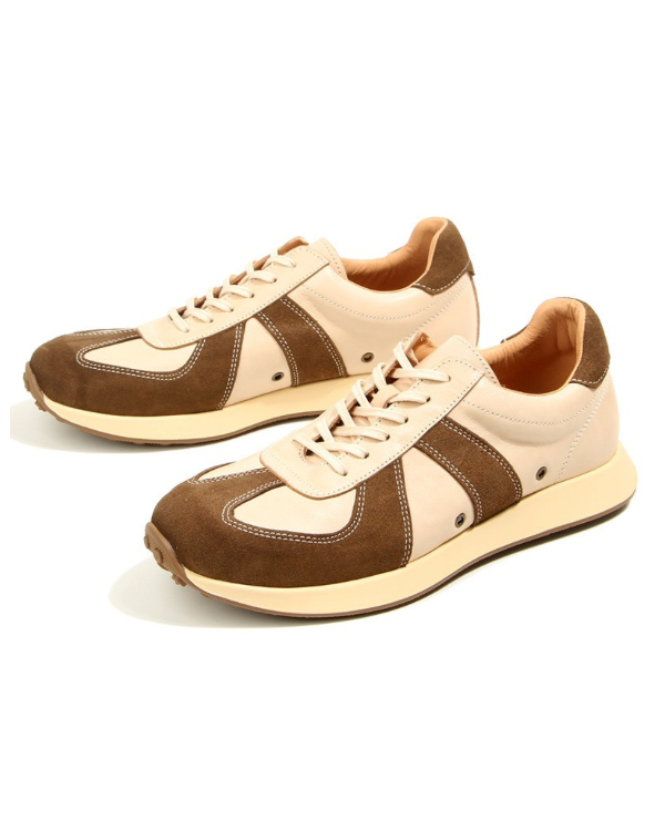 Der Sahara Wildleder & Leder Runner Sneaker