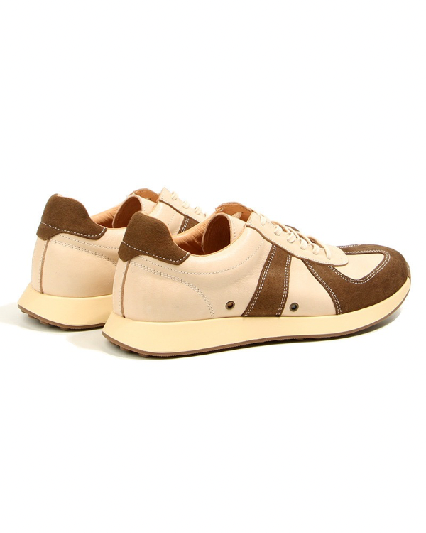 Der Sahara Wildleder & Leder Runner Sneaker
