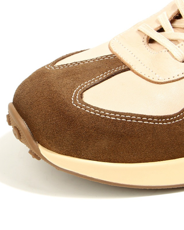 Der Sahara Wildleder & Leder Runner Sneaker
