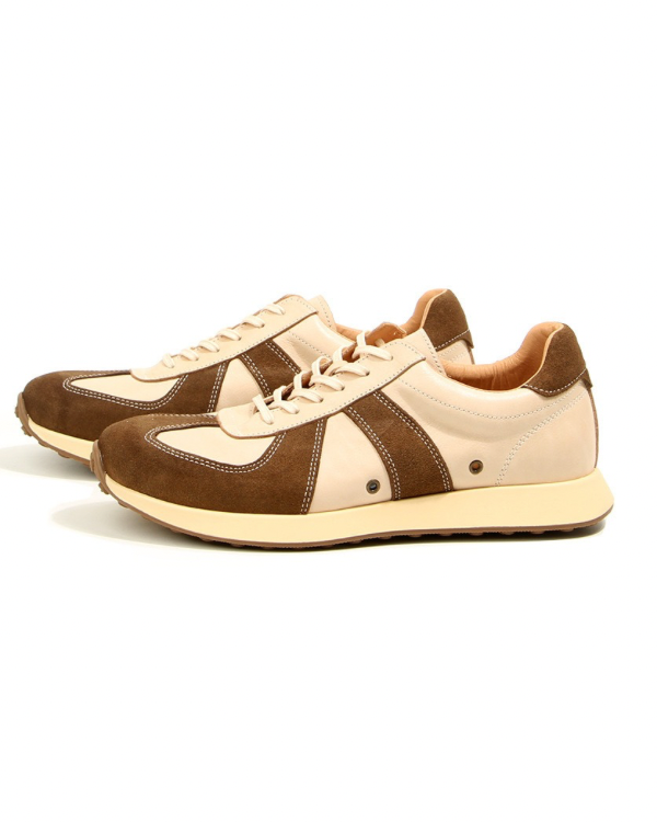 Der Sahara Wildleder & Leder Runner Sneaker